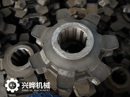 煤礦用SGB620/40T刮板輸送機傳動(dòng)鏈輪 鍛造七星齒 可定制