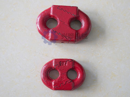 礦用刮板機用鋸齒環(huán)弧齒環(huán) 牽引鏈條連接環(huán) 結實(shí)耐磨
